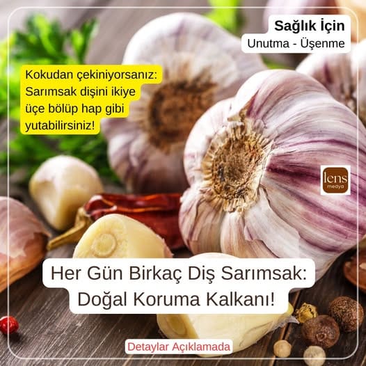Her Gün Birkaç Diş Sarımsak: Doğal Koruma Kalkanı!