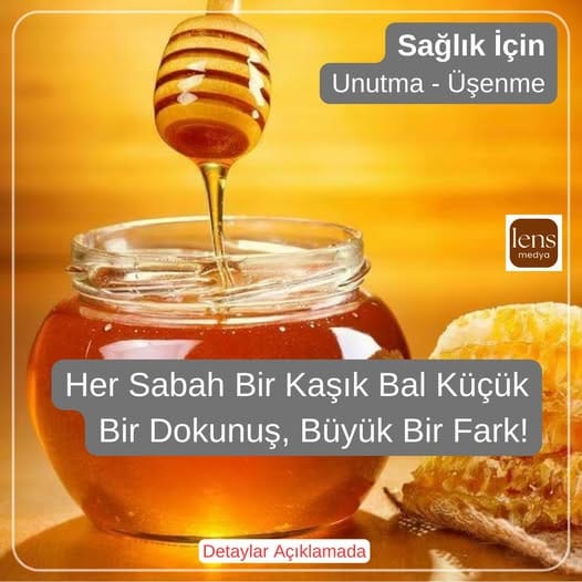 Her Sabah Bir Kaşık Bal: Küçük Bir Dokunuş, Büyük Bir Fark!