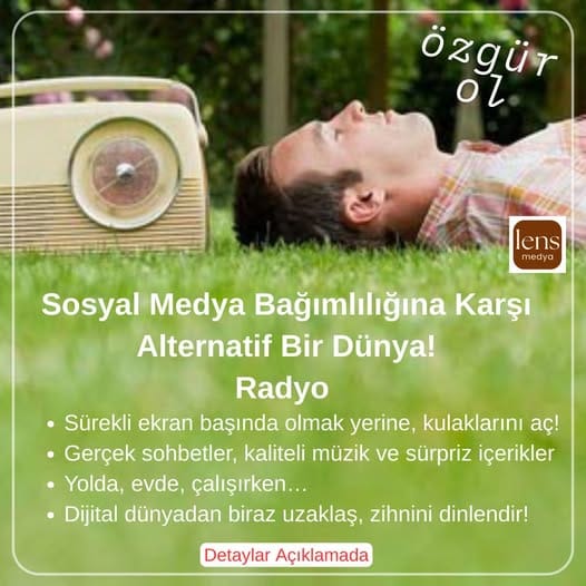 Radyo: Sosyal Medya Bağımlılığına Karşı Alternatif Bir Dünya!