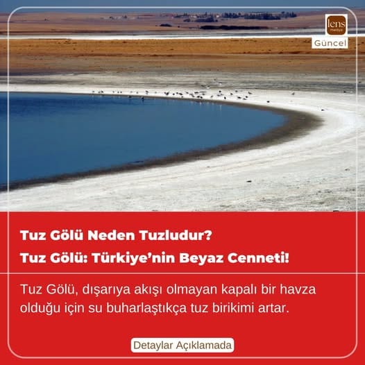 Tuz Gölü: Türkiye’nin Beyaz Cenneti!