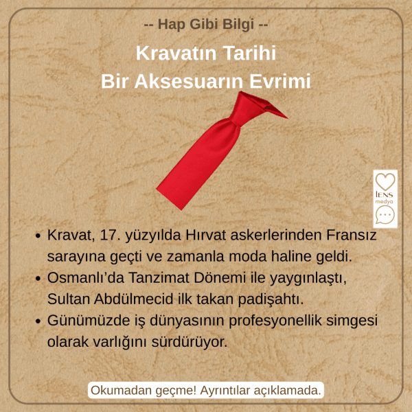 Kravatın Tarihi: Bir Aksesuarın Evrimi